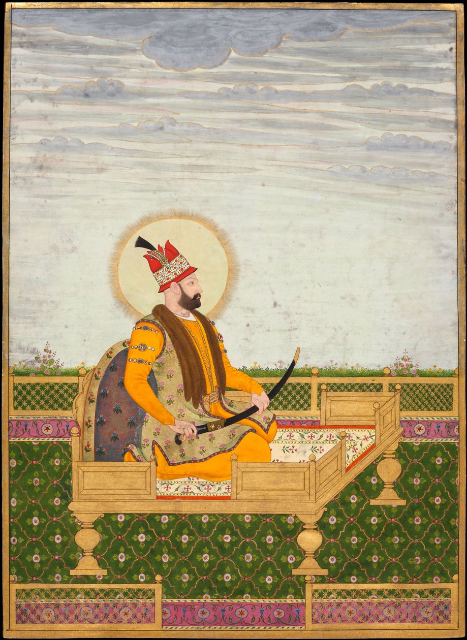 नादिर शाह का चित्रण द्वारा भारतीय कला