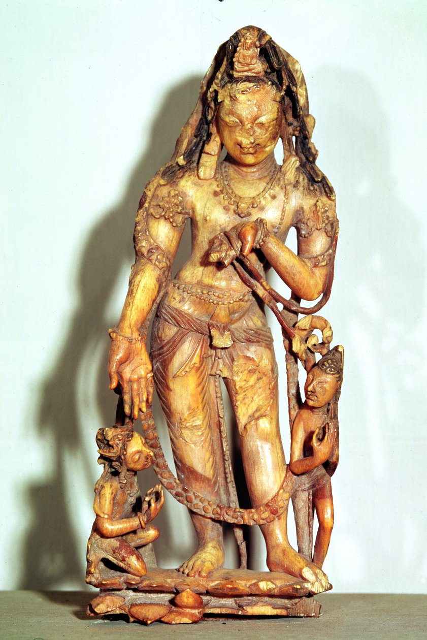 अवलोकितेश्वर आंकड़ा, कश्मीर से द्वारा इंडियन स्कूल