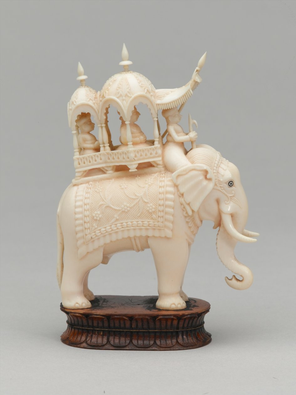 काला राजा, शतरंज का टुकड़ा, भारत, 1820 लगभग द्वारा इंडियन स्कूल