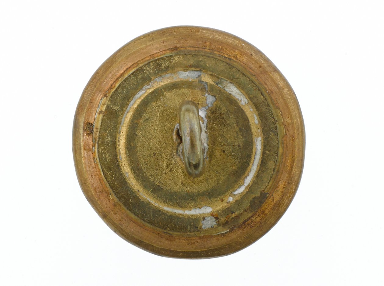 बटन, मद्रास स्टाफ कोर, 1876-1891 द्वारा इंडियन स्कूल