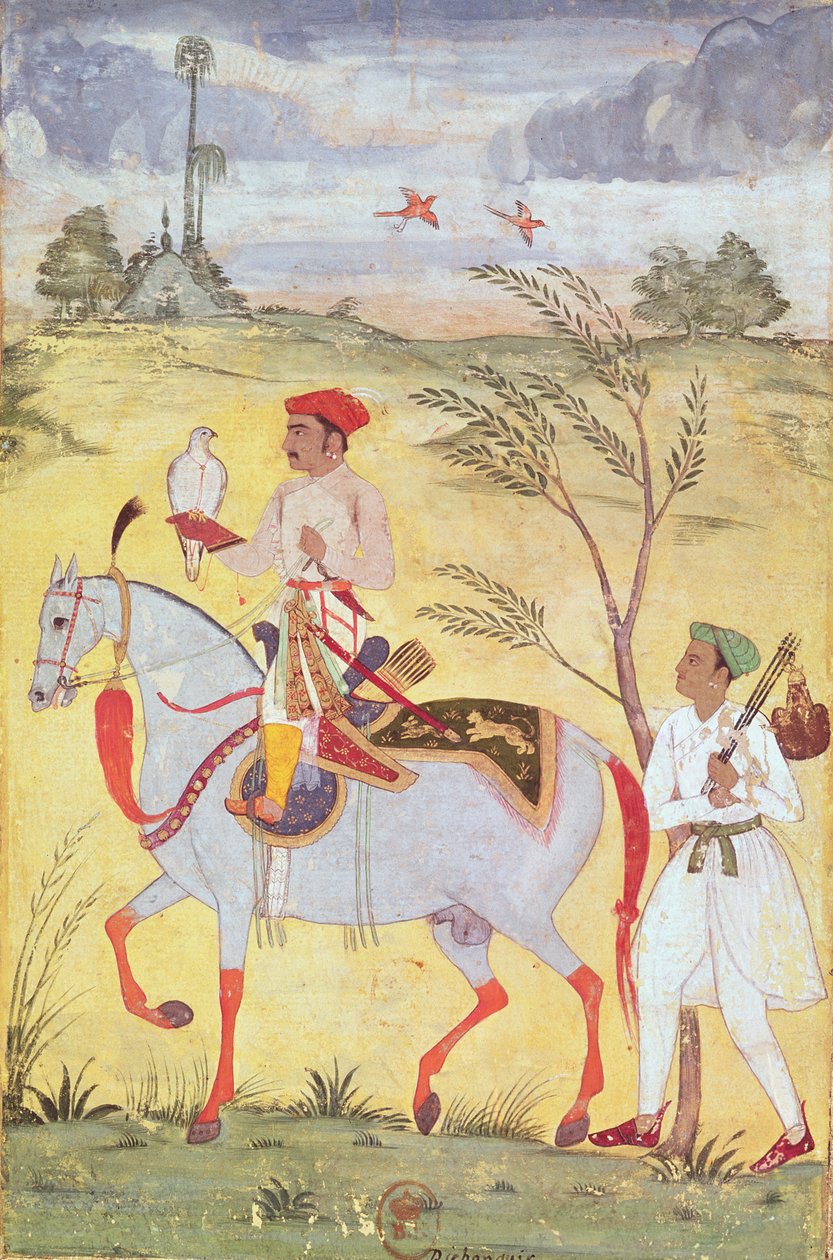 सम्राट जहाँगीर (1569-1627) द्वारा इंडियन स्कूल