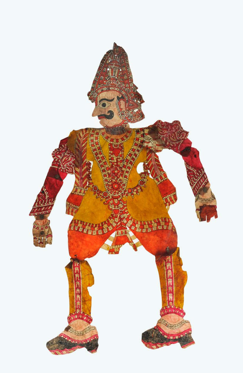 कर्नाटक से विशालकाय छाया कठपुतली (चमड़ा) द्वारा इंडियन स्कूल