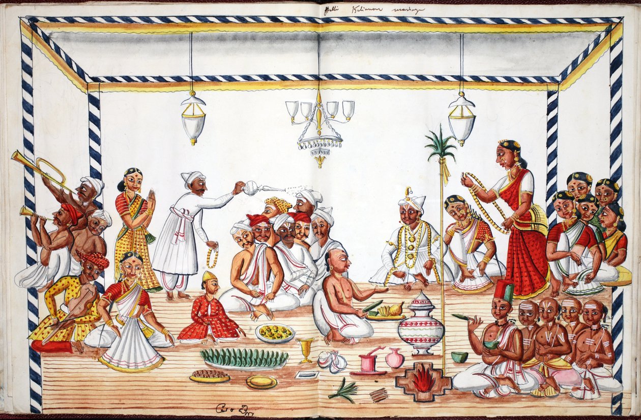 विवाह समारोह (कागज पर wc) (908420 भी देखें) द्वारा इंडियन स्कूल