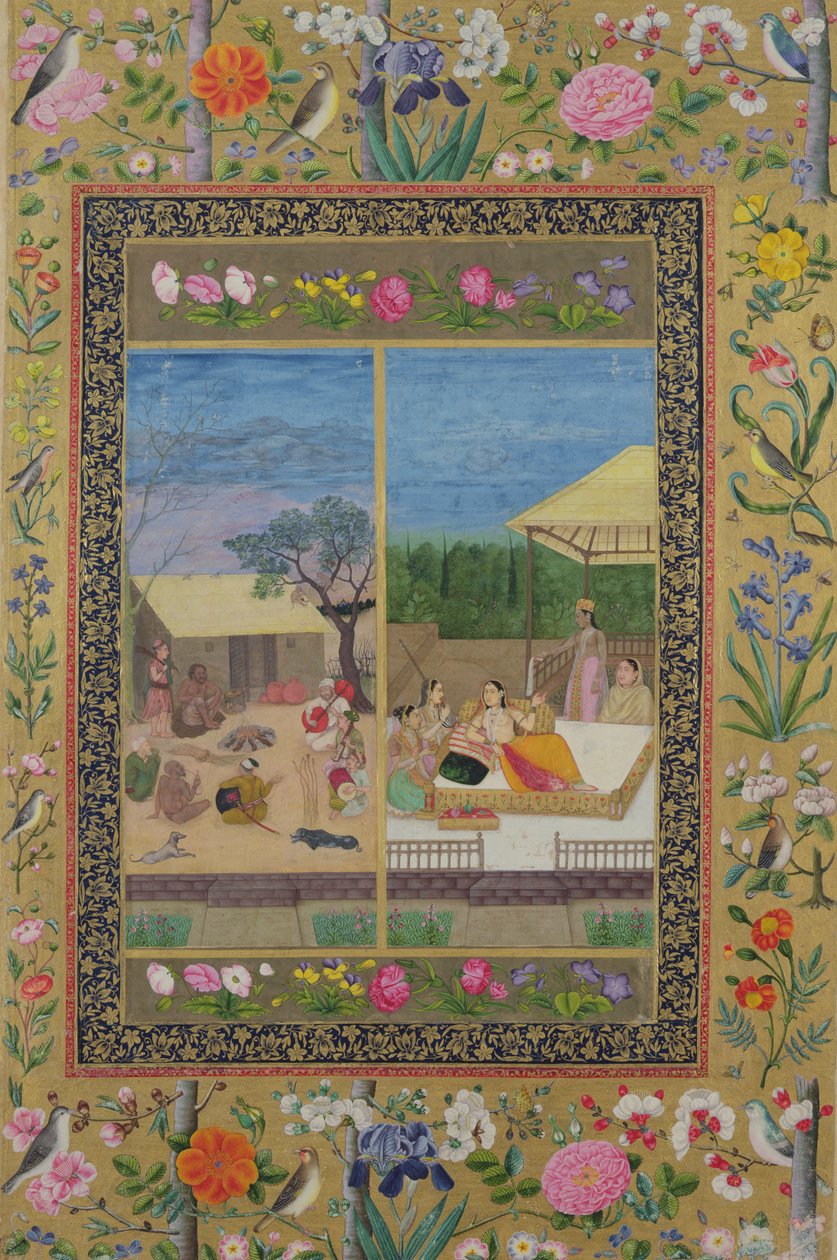 सुश्री ई -14 संगीतकारों और श्रोताओं द्वारा एक आग और एक नौकरानी के साथ एक नौकरानी से द्वारा इंडियन स्कूल