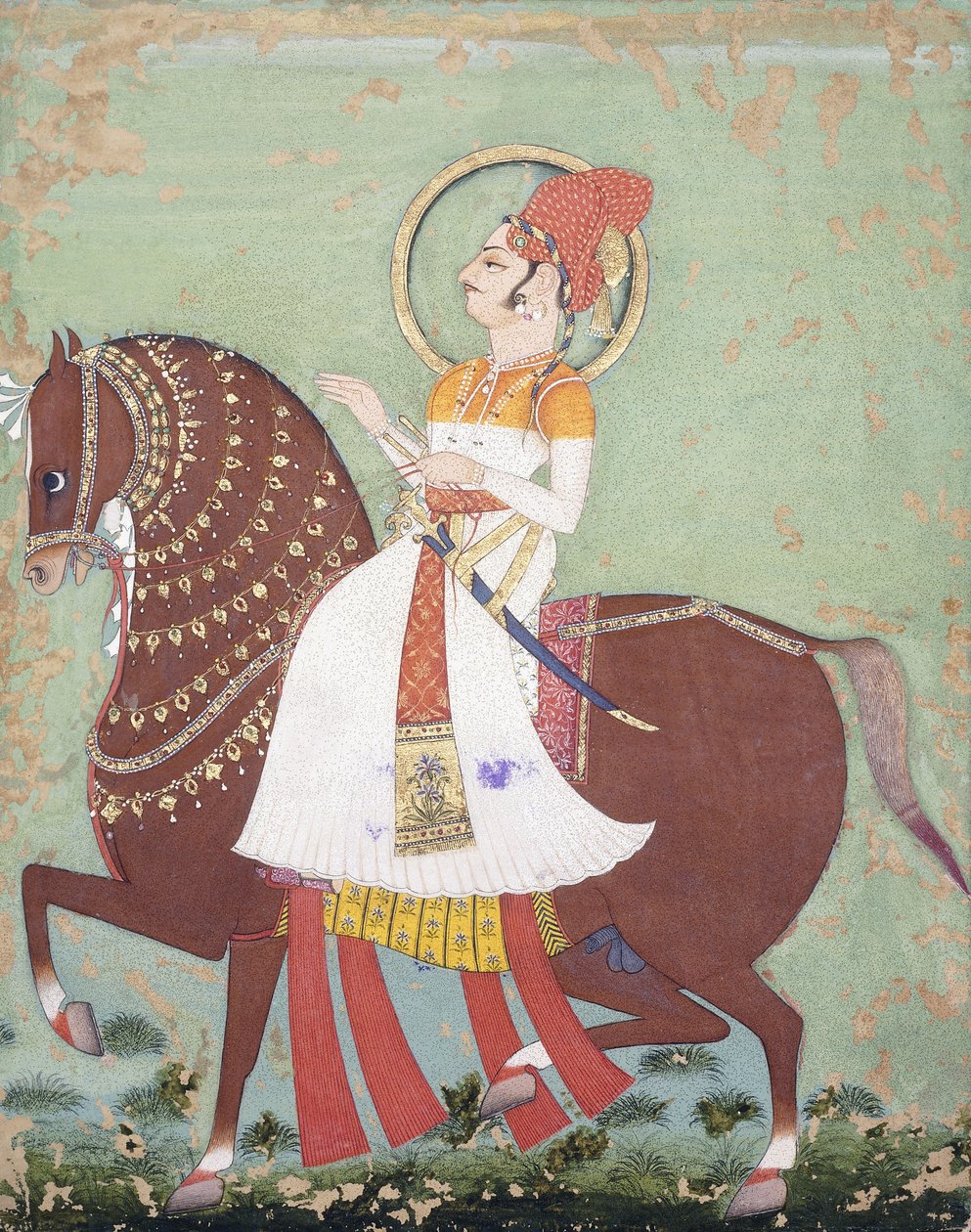 प्रिंस जालिम सिंह, 1769 द्वारा इंडियन स्कूल