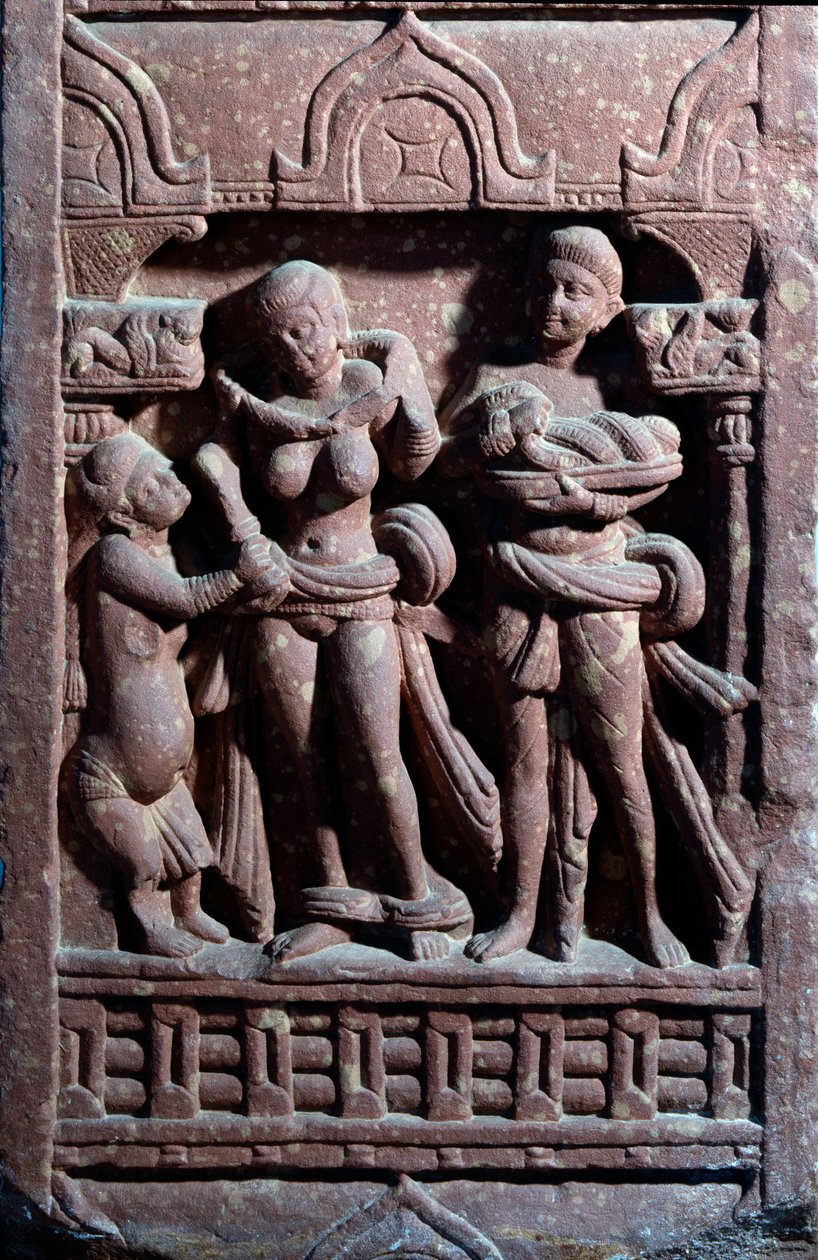 सुंदरी शौचालय (बलुआ पत्थर की मूर्ति) द्वारा इंडियन स्कूल