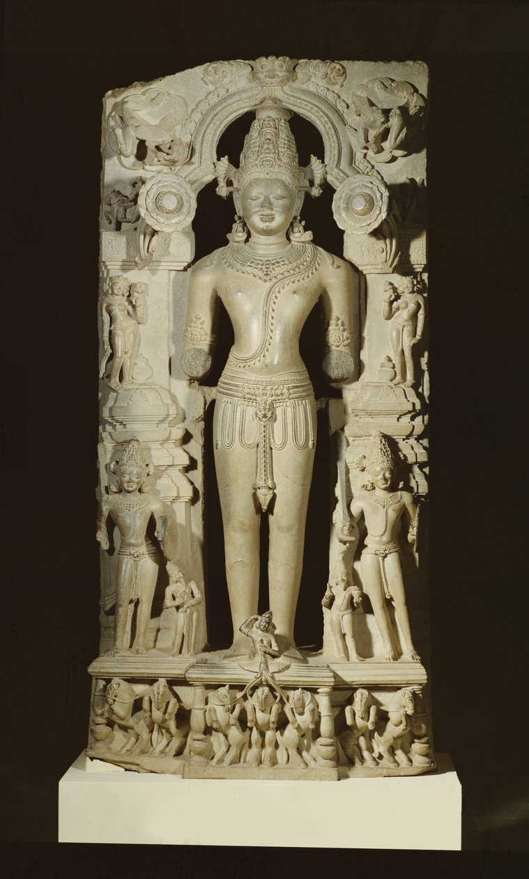 सूर्या, कोणार्क, उड़ीसा के सूर्य मंदिर से, पूर्वी गंगा वंश (चूना पत्थर) द्वारा इंडियन स्कूल