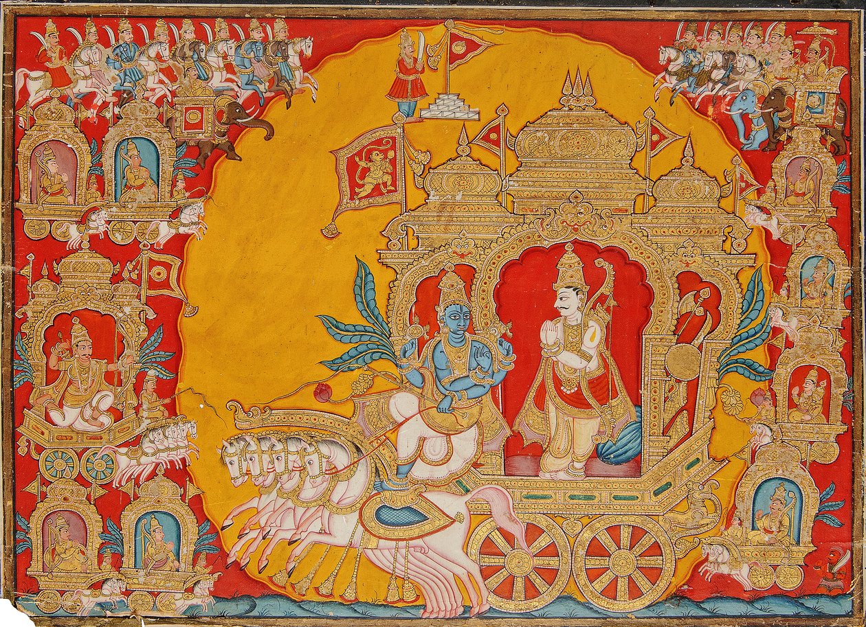 मैसूर, भारत से कुरुक्षेत्र की लड़ाई, 1800-25 द्वारा इंडियन स्कूल