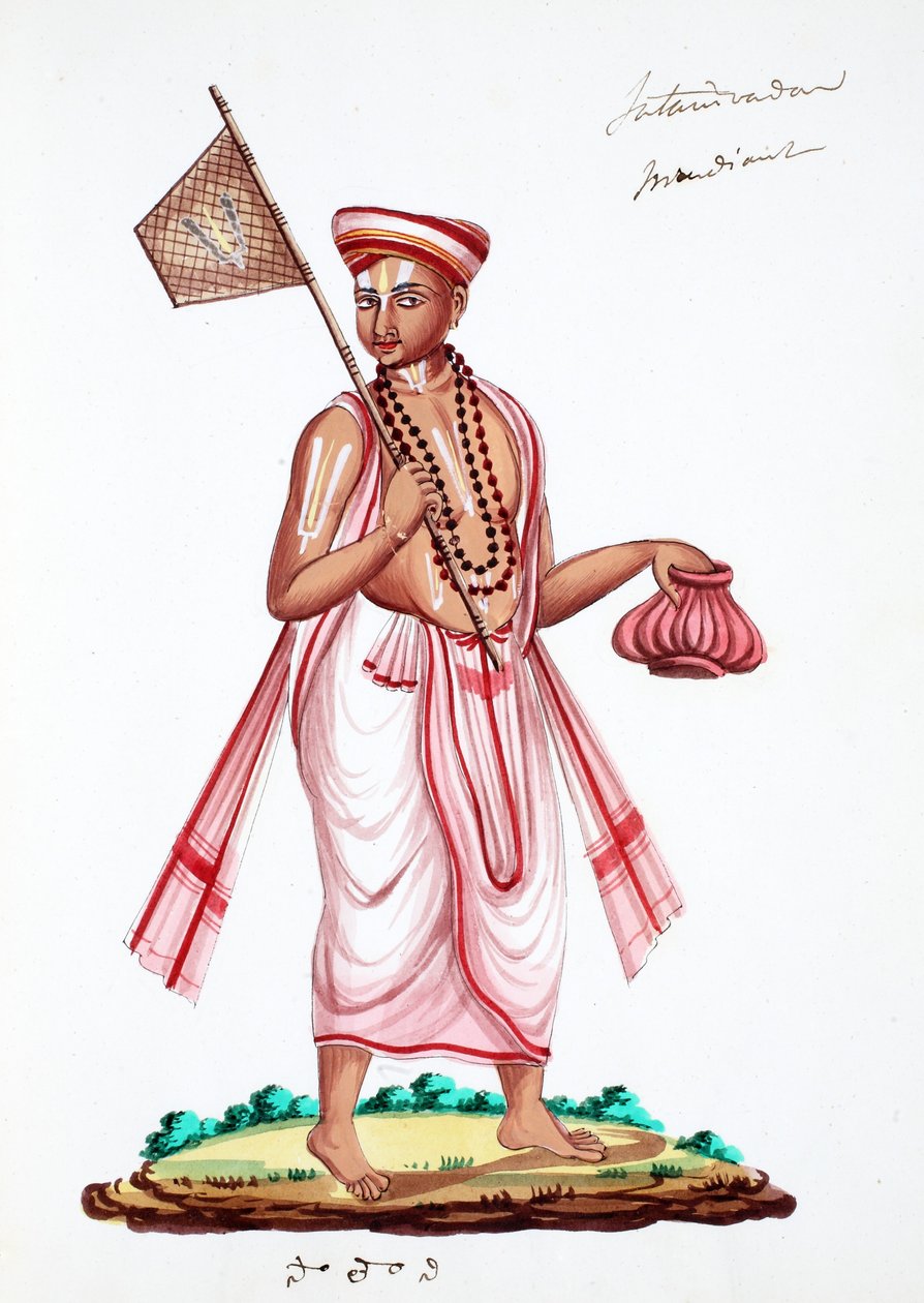 वैष्णव ब्राह्मण (कागज पर wc) द्वारा इंडियन स्कूल