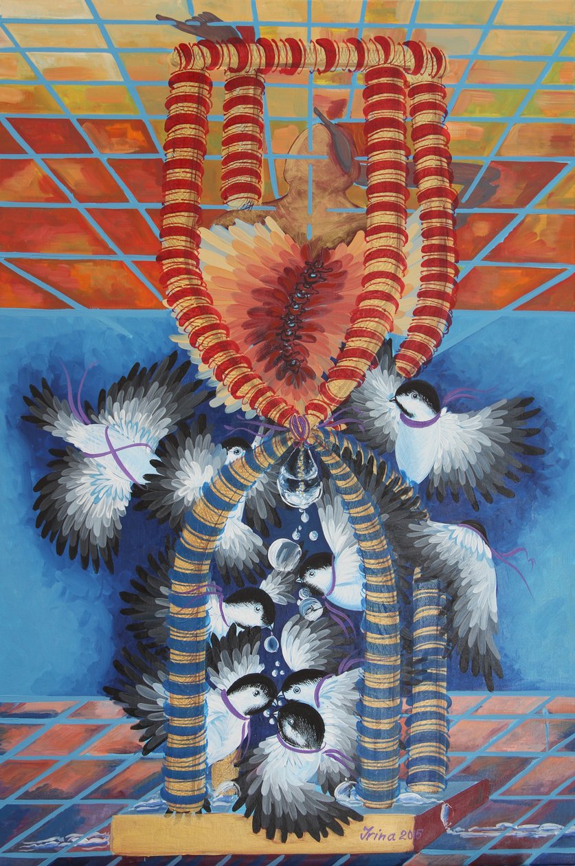 ड्रिपलेट्स चिकाडेस, 2015 द्वारा इरिना कॉर्डुबन