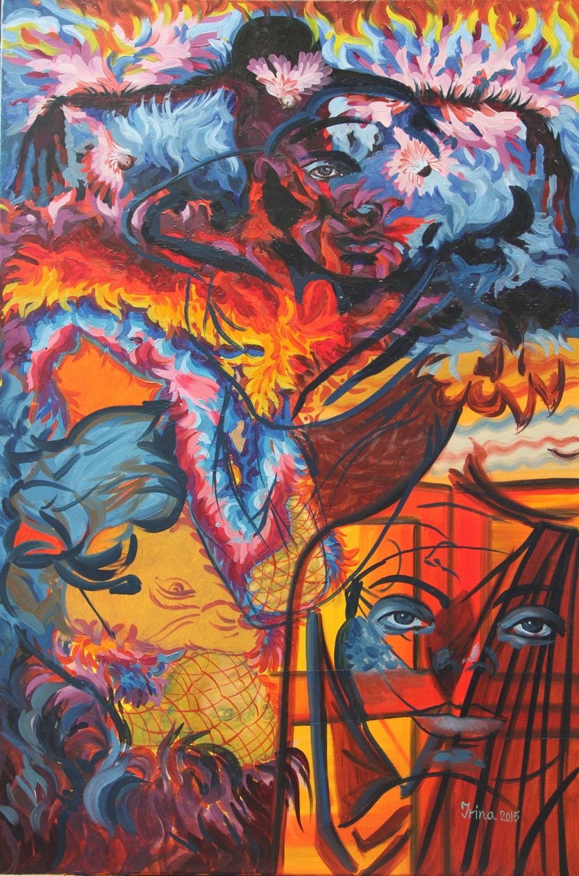 फायर बिहाइंड, 2015 द्वारा इरिना कॉर्डुबन