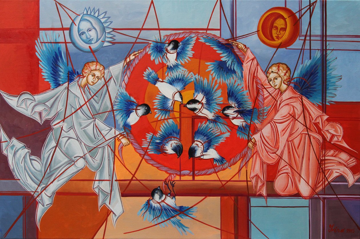निराश विश्व और चिकीडे, 2015 द्वारा इरिना कॉर्डुबन