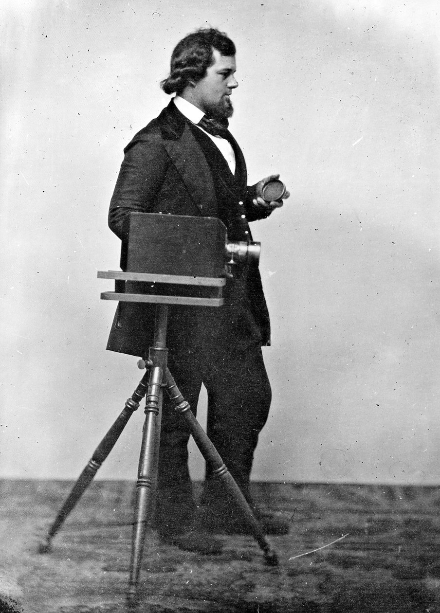 सेल्फ पोर्ट्रेट, c.1869 द्वारा आइजैक ऑगस्टस विथर्बी