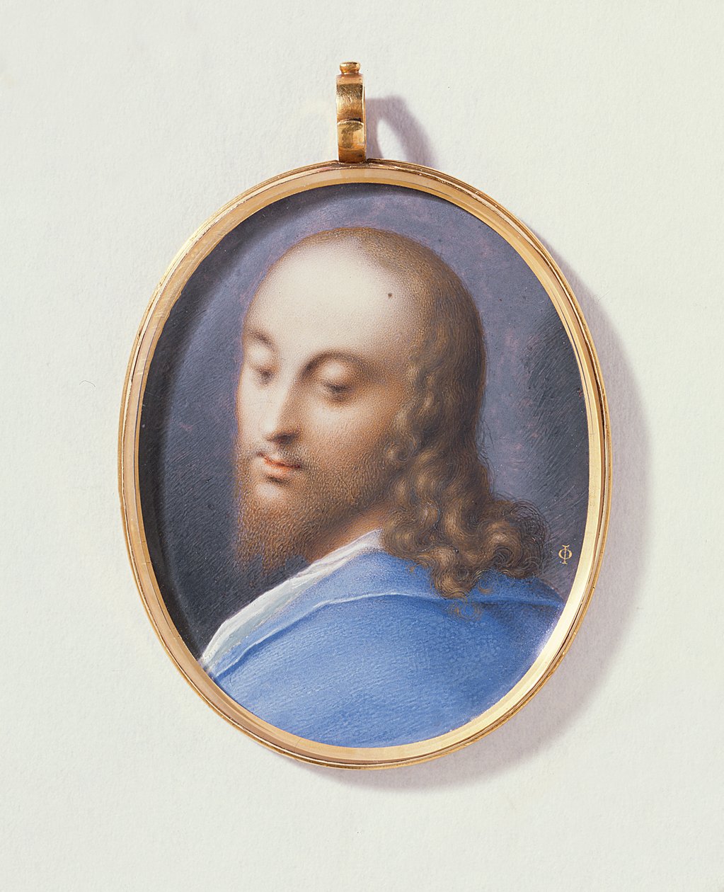 ईसा मसीह, c.1610 (वेल्लम पर wc) द्वारा इसहाक ओलिवर