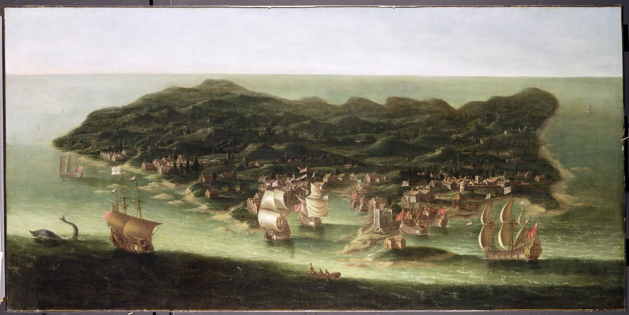 बारबाडोस का द्वीप, c.1694 द्वारा इसहाक सेलमेकर