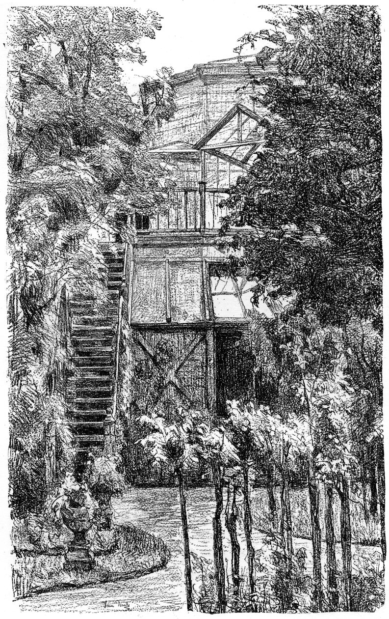 गार्डन, c1880-1882 द्वारा इसहाक इज़राइल