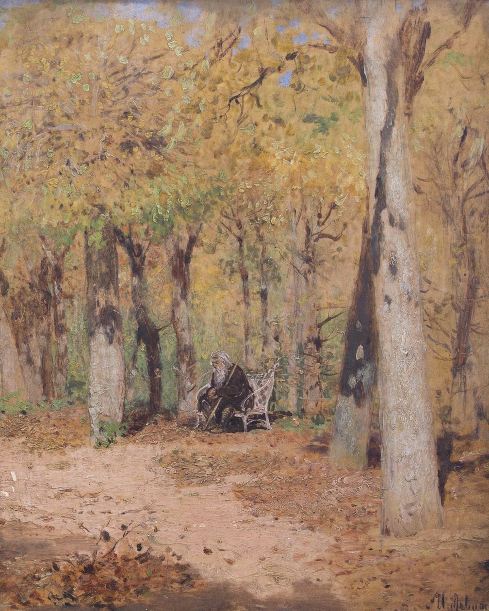 ऑटम मूसिंग, 1883 द्वारा इसहाक इलिच लेविटन
