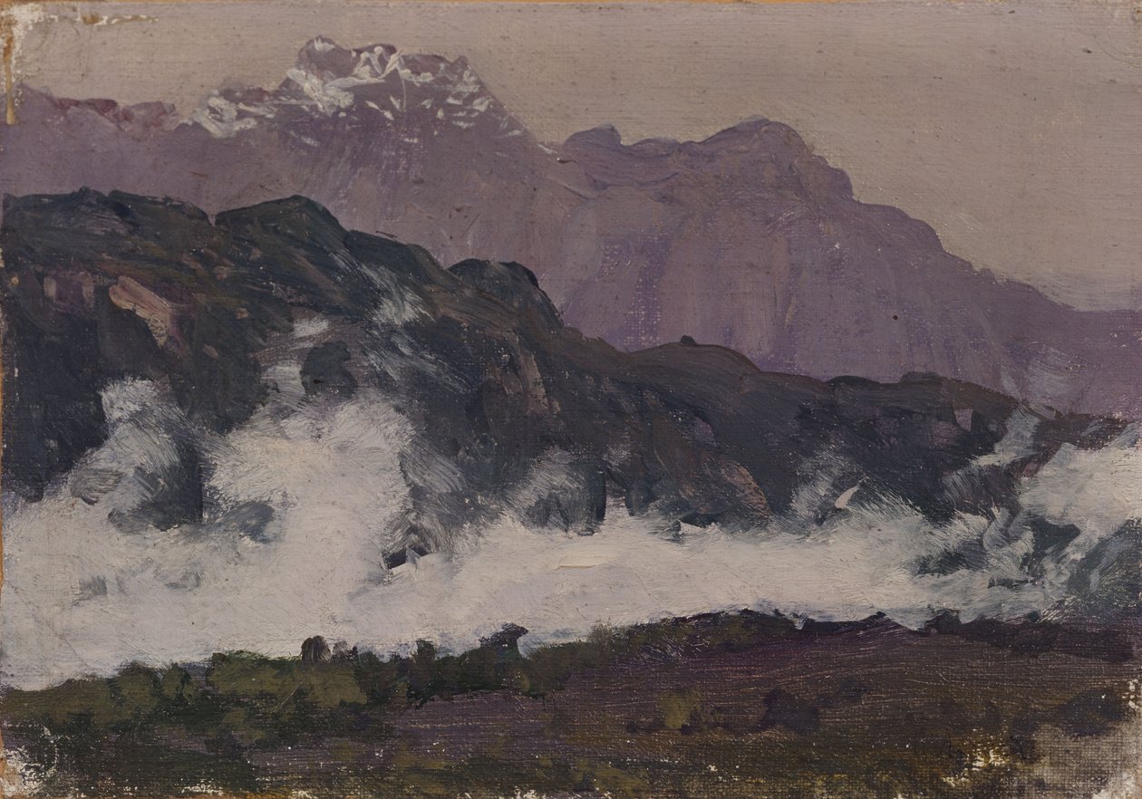 आल्प्स, 1897 द्वारा इसहाक इलिच लेविटन
