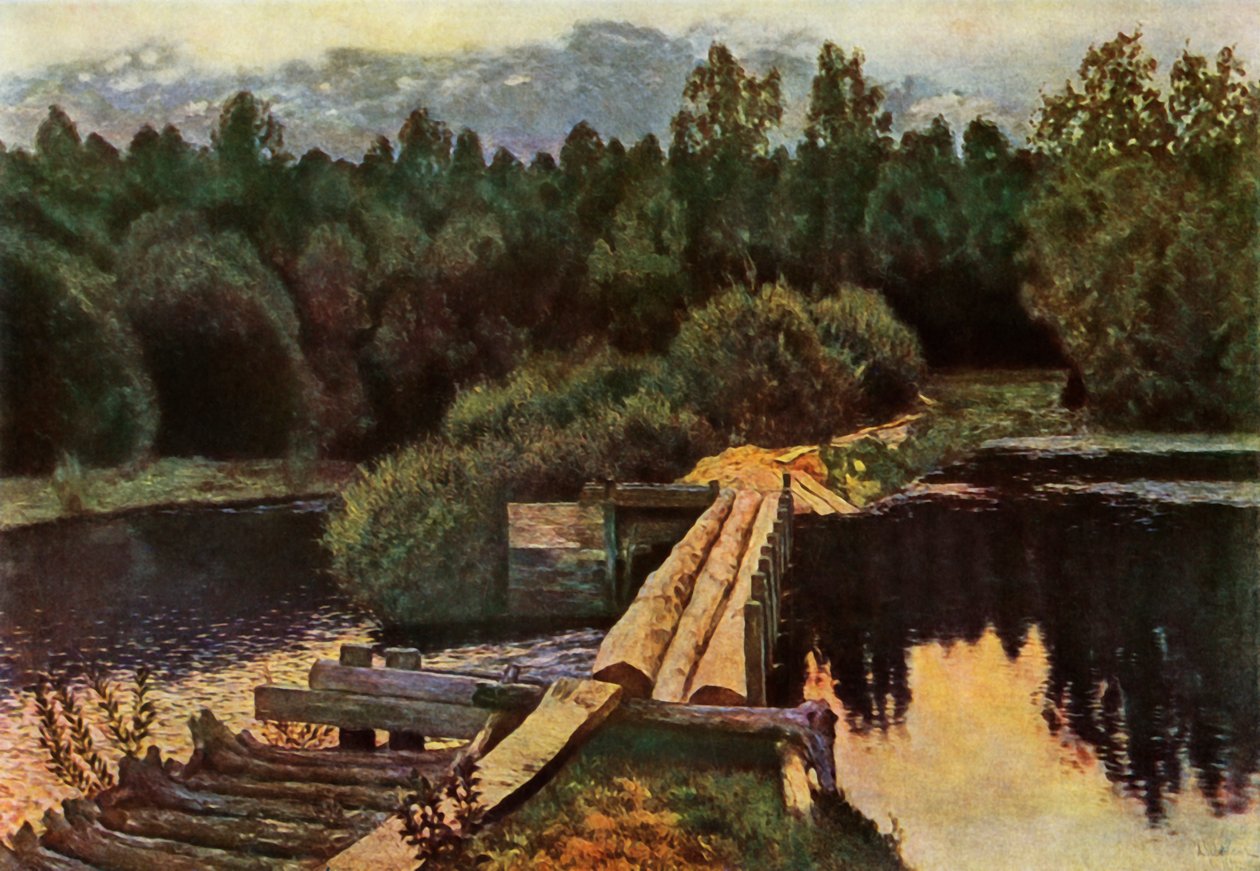 स्टिल वाटर्स, 1892, 1965। द्वारा इसहाक इलिच लेविटन