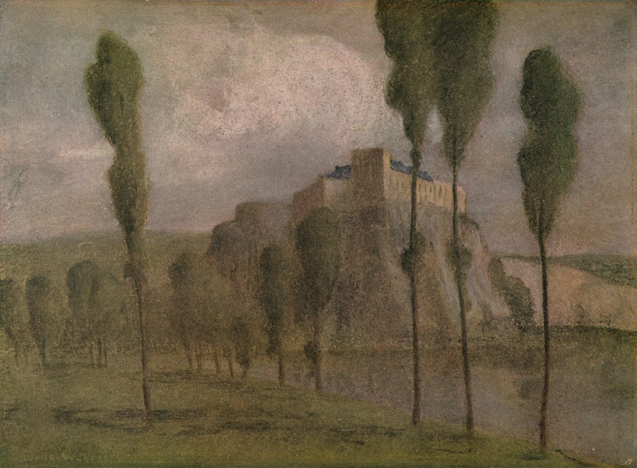 एक उत्तरी महल, c1900 द्वारा इसोबेल ऐन डोड्स विदरर्स