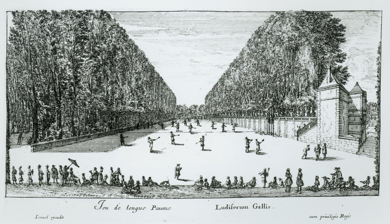ए गेम ऑफ लॉन्ग पाम, 1655 द्वारा इज़राइल सिल्वेस्ट्रे द यंगर