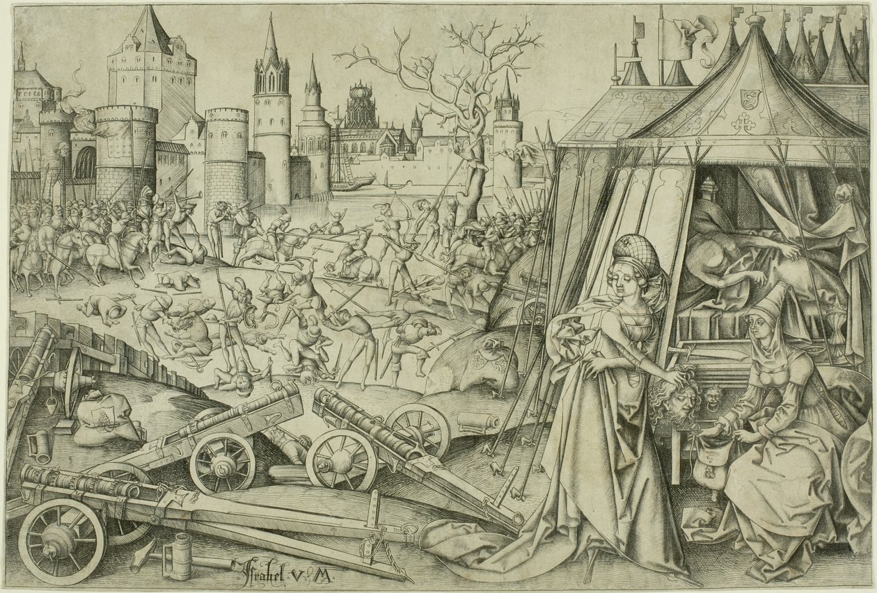 जुडिथ, c.1495 द्वारा इजरायल वैन मैक्केनम