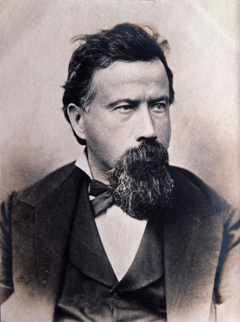 एमिलकेयर पोंचेली (1834-1885) इतालवी संगीतकार का चित्र द्वारा इतालवी फोटोग्राफर