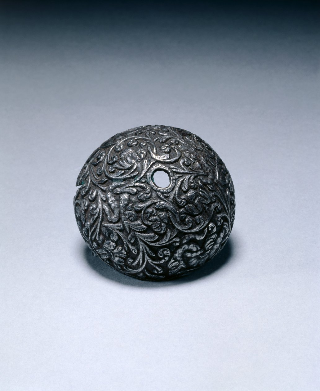 एक फ्लिंटॉक पिस्तौल से बट-कैप, c.1650-60 (स्टील) द्वारा इतालवी स्कूल