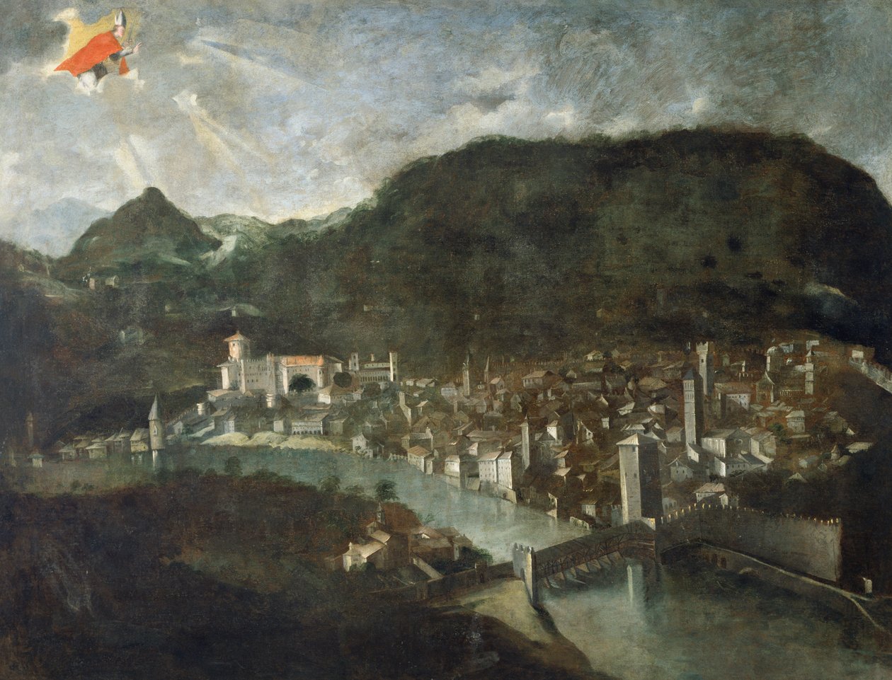 ट्रेंटो शहर, 1682 से पूर्व-मतदान, इटली द्वारा इतालवी स्कूल