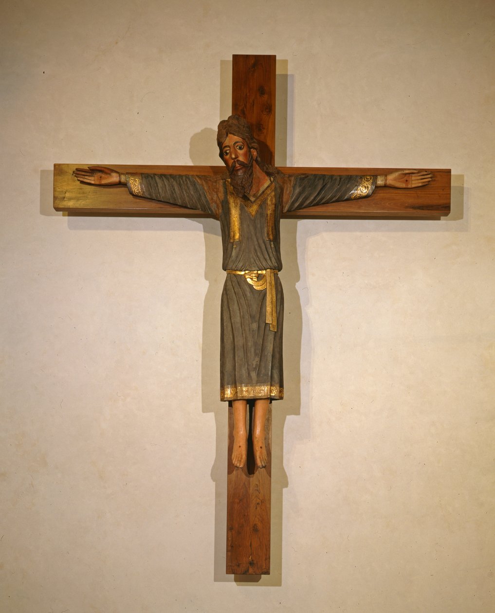 Crucifixion (लकड़ी) द्वारा इतालवी स्कूल