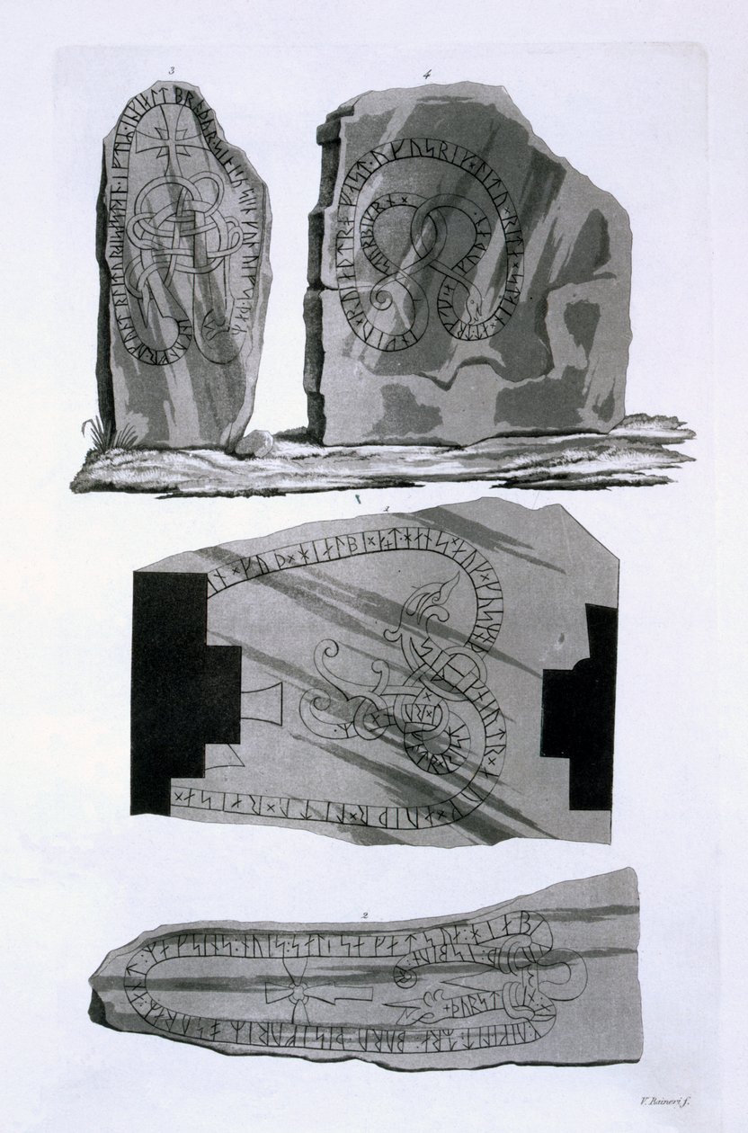 Gnistad कांस्य, c.1820s-30s (रंगीन उत्कीर्णन) द्वारा इतालवी स्कूल