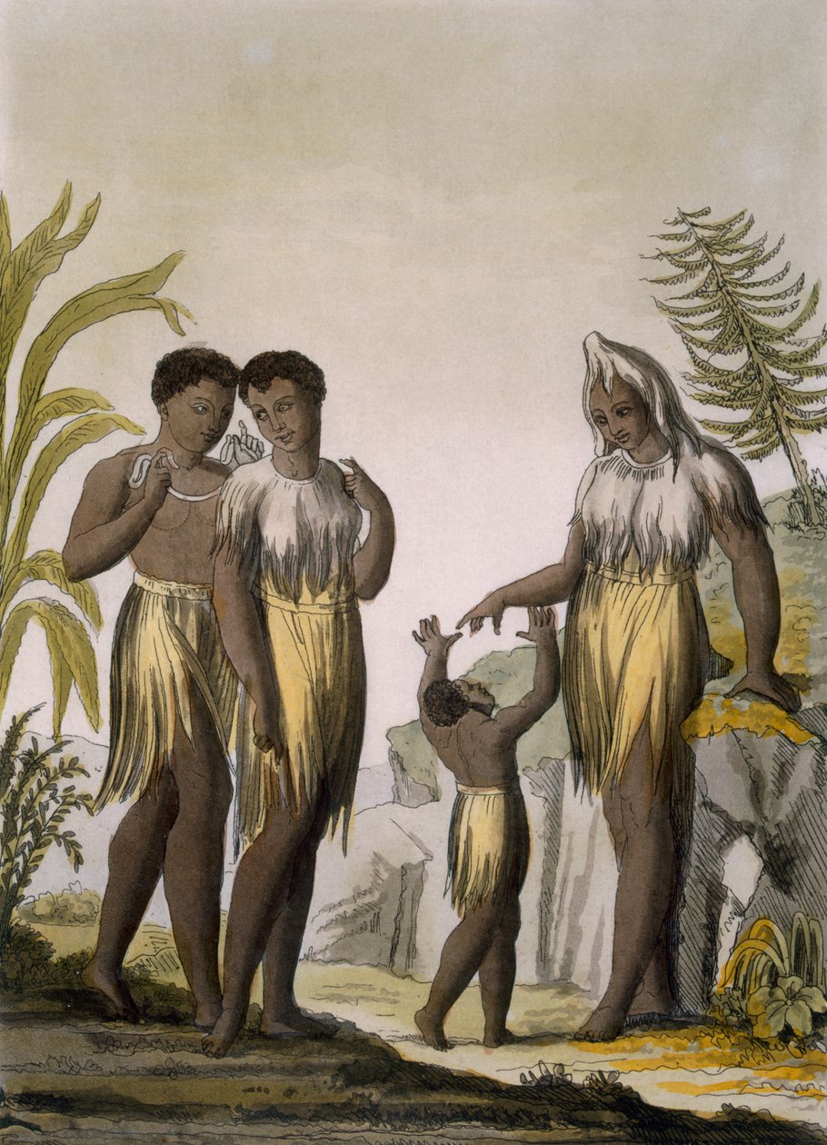 Cazegut, पश्चिम अफ्रीका के मूल निवासी, c.1820s-30s द्वारा इतालवी स्कूल