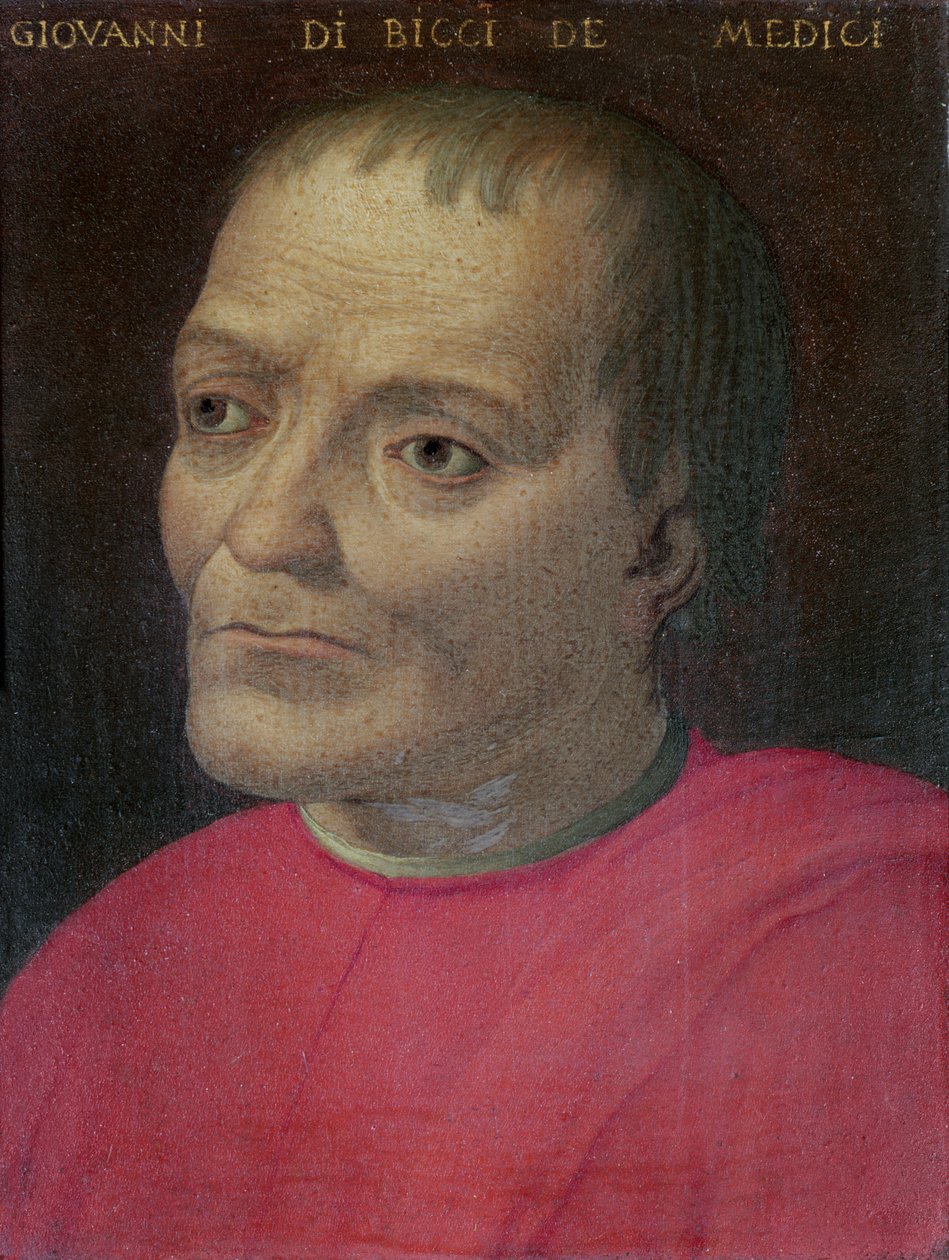 Bacci de Medici के Giovanni का चित्र द्वारा इतालवी स्कूल