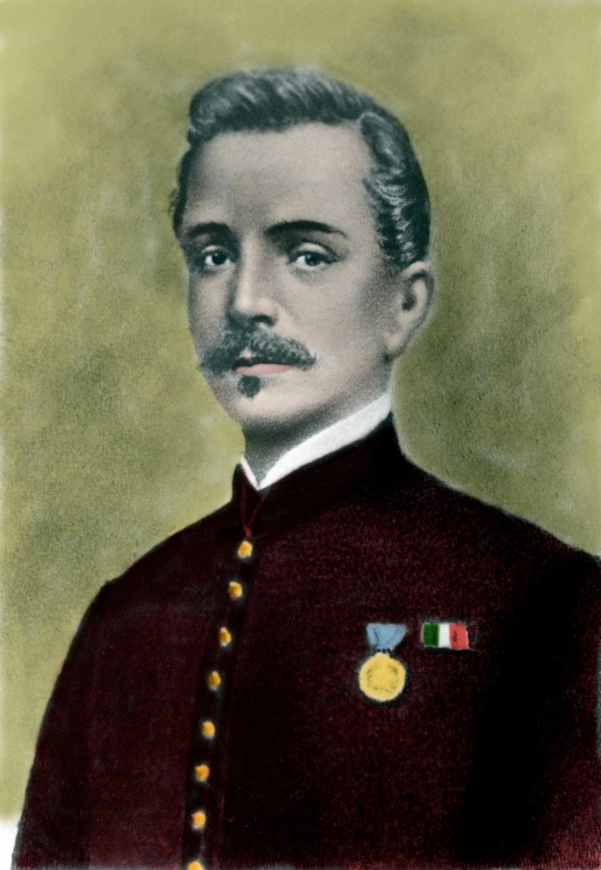 Ippolito NIEVO का पोर्ट्रेट (1831-61) इतालवी लेखक और देशभक्त। द्वारा इतालवी स्कूल