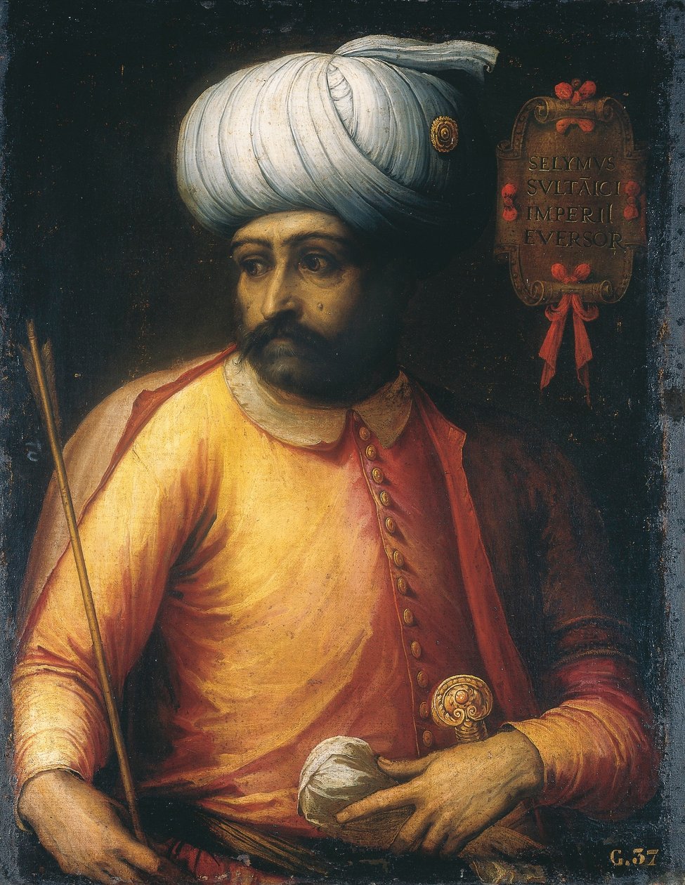 सेलिम I का पोर्ट्रेट, c.1550 द्वारा इतालवी स्कूल