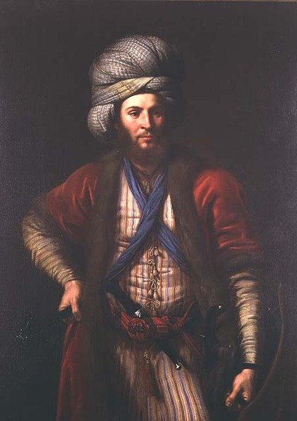 एक हंगेरियन योद्धा का पोर्ट्रेट, फ्लोरेंटाइन स्कूल, c.1650 द्वारा इतालवी स्कूल