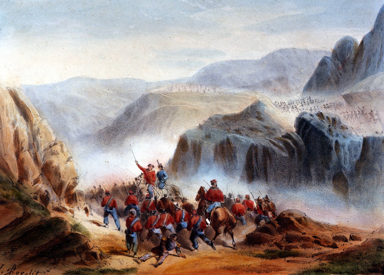 रिसोर्गिमेंटो: ग्यूसेप गैरीबाल्डी (1807-1882) के सैनिकों के बीच सिसिली में कैलाटाफिमी की लड़ाई, दो सिसिली के साम्राज्य के हजार और सेना द्वारा इतालवी स्कूल