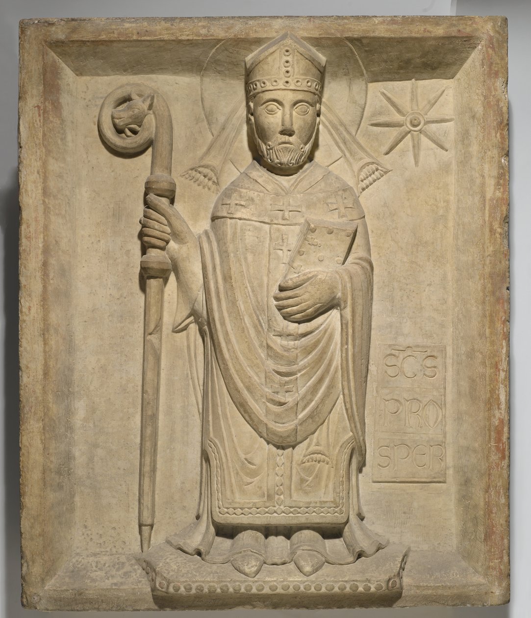 सेंट प्रॉस्पर, c.1200-25 (संगमरमर) द्वारा इतालवी स्कूल