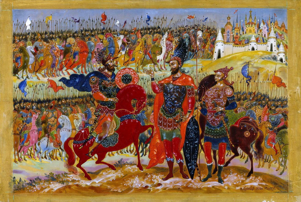 इगोर का अभियान, 1932-1933। द्वारा इवान इवानोविच गोलिकोव