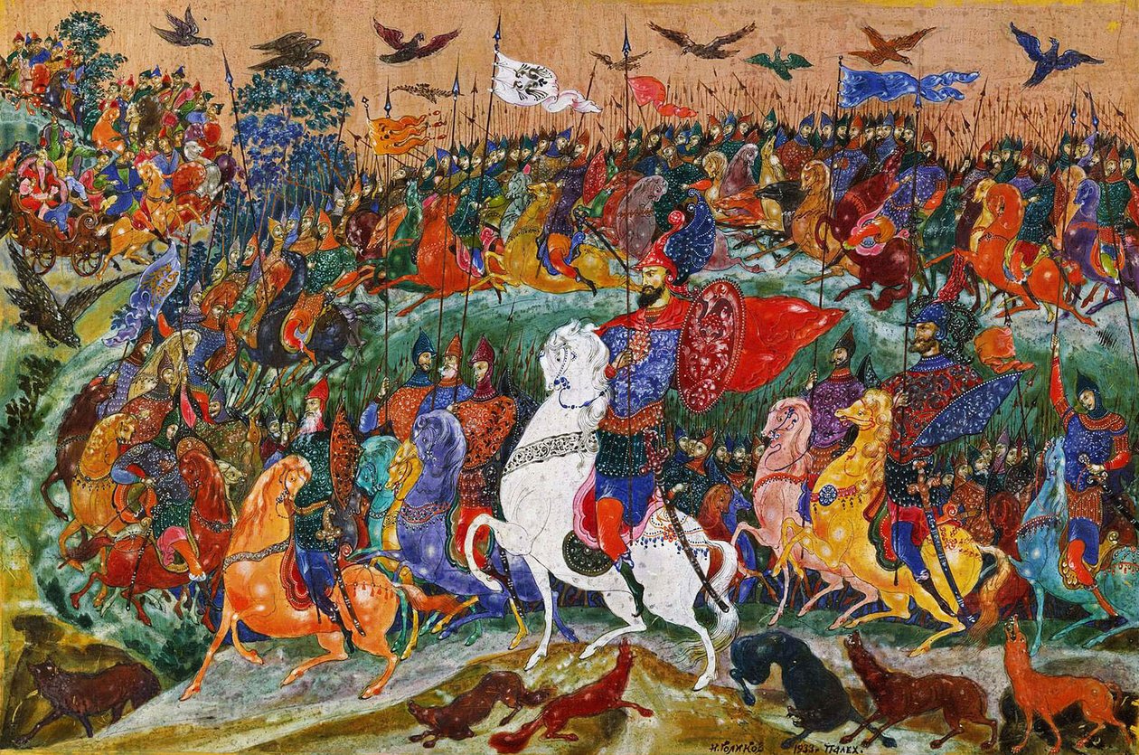 इगोर का अभियान, 1932-1933। द्वारा इवान इवानोविच गोलिकोव