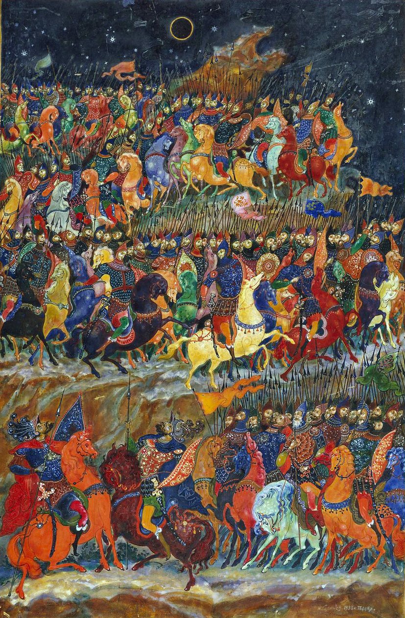 इगोर का अभियान, 1932-1933। द्वारा इवान इवानोविच गोलिकोव