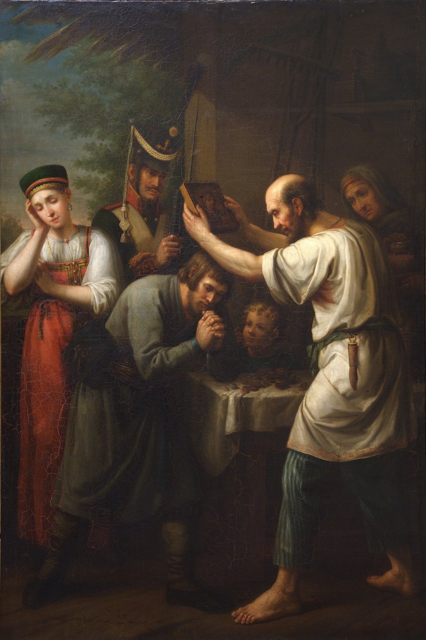 1812, 1812 में होम गार्ड्समैन का आशीर्वाद द्वारा इवान वासिलीविच लुचानिनोव