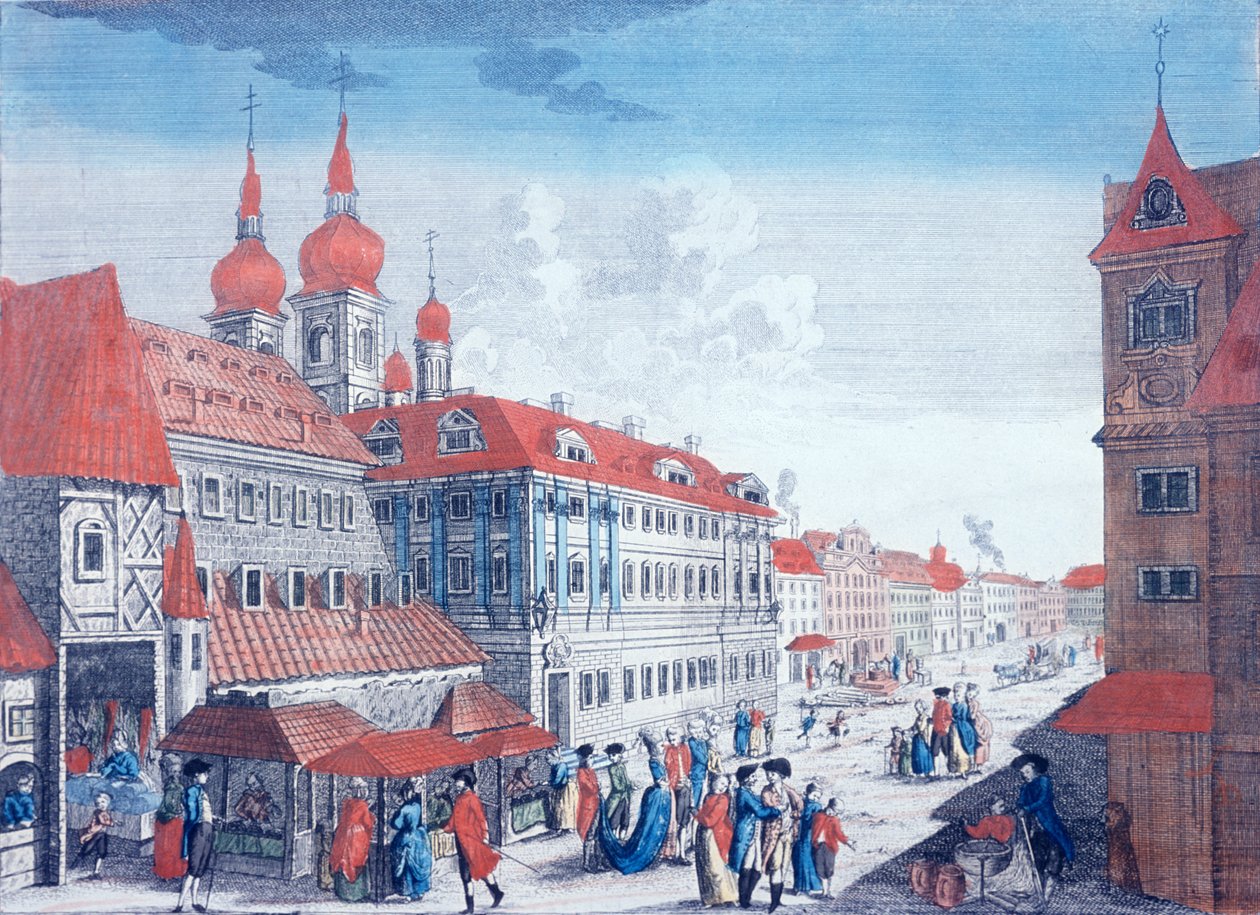 कोट्स स्ट्रीट में थियेटर, c.1800 द्वारा जे। कारमाइन