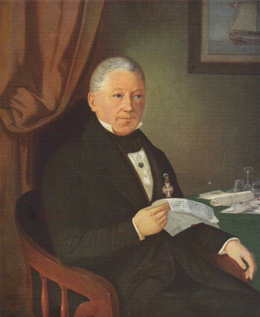 जैकब होल्म द्वारा पोर्ट्रेट (1770-1845) द्वारा JF मोलर