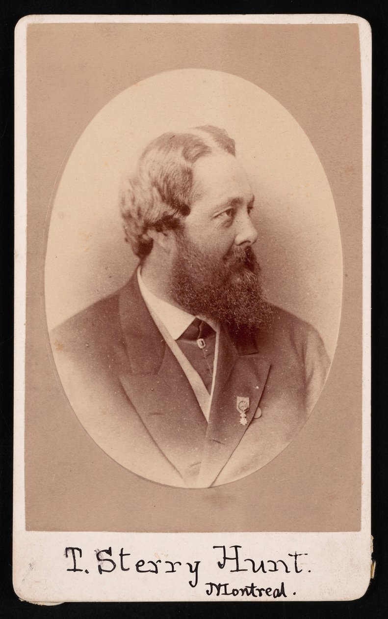 थॉमस स्टेरी हंट का पोर्ट्रेट 1826-1892, 1892 से पहले। द्वारा जेजी पार्क