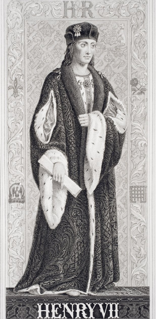 हेनरी VII (1457-1509) &39;अंग्रेजी और स्कॉटिश इतिहास के उदाहरण&39; I से द्वारा जेएल विलियम्स