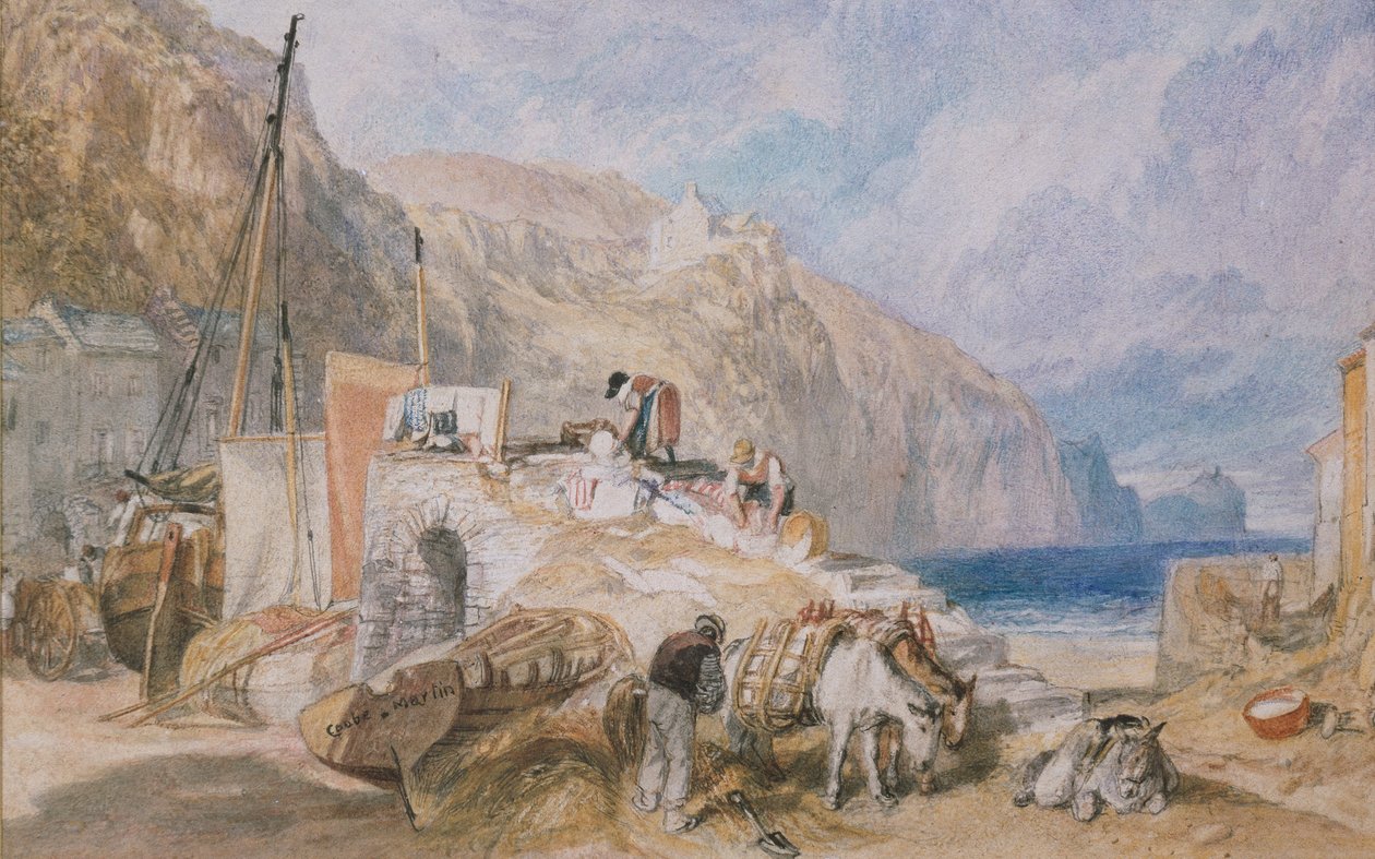 कॉम्बे मार्टिन, डेवन्सशायर, c1824 द्वारा जोसेफ मैलॉर्ड विलियम टर्नर