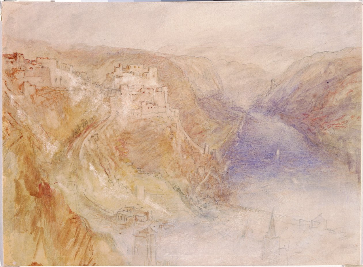 'एरेनब्रिटस्टीन', 1840-45 द्वारा जोसेफ मैलॉर्ड विलियम टर्नर