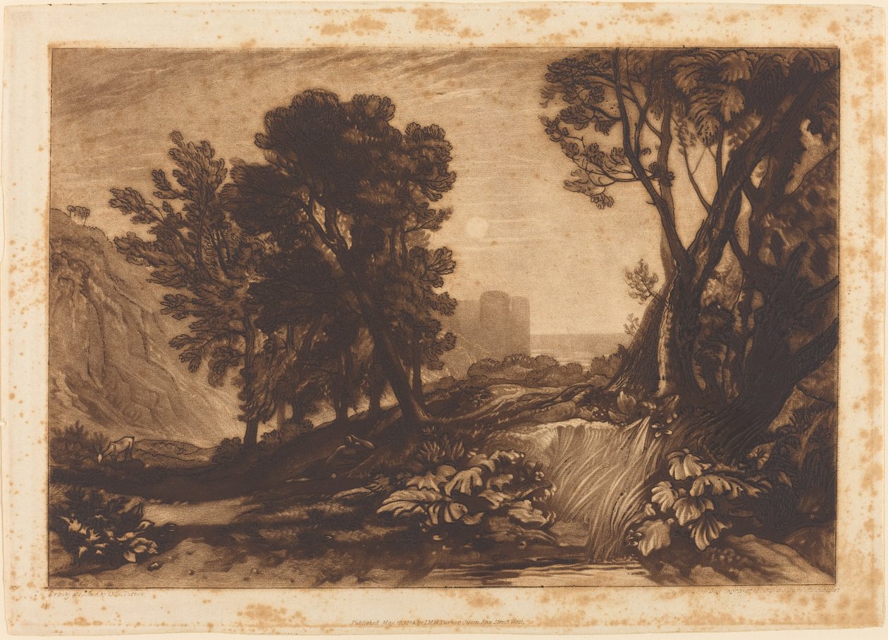 एकांत, 1814 प्रकाशित। द्वारा जोसेफ मैलॉर्ड विलियम टर्नर
