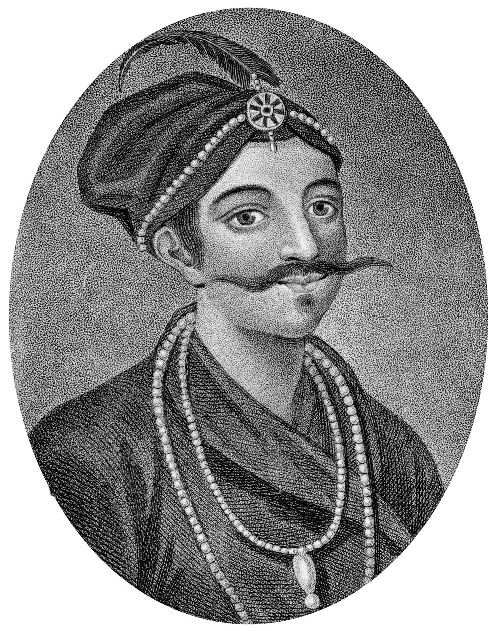 मंचू ततार जाति का एक चीनी राजकुमार, 1801। द्वारा जे। चैपमैन
